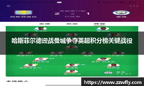 哈斯菲尔德迎战曼城争夺英超积分榜关键战役