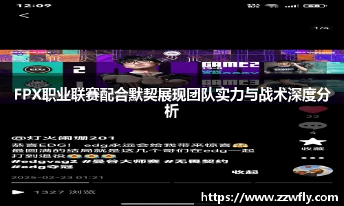 FPX职业联赛配合默契展现团队实力与战术深度分析